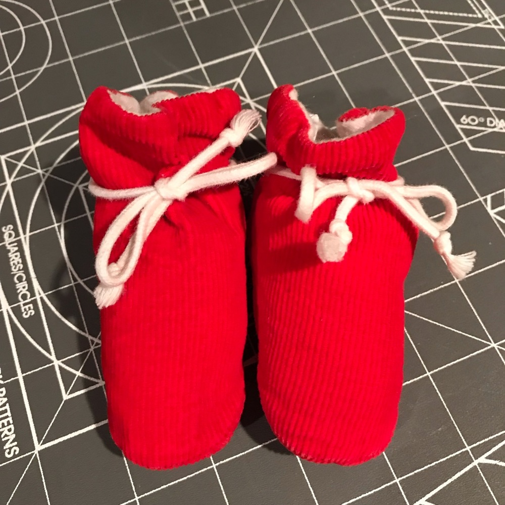 Vintage baby booties